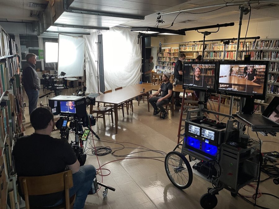 Behind the scenes on a Umit Gulsen production